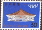 Sellos de Asia - Jap�n -  Scott#823 intercambio 0,20 usd, 30 yen 1964