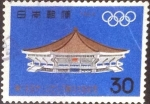 Stamps Japan -  Scott#823 intercambio 0,20 usd, 30 yen 1964