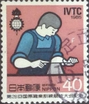 Stamps Japan -  Scott#1659 intercambio 0,25 usd, 40 yen 1985