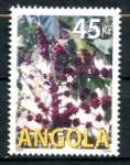 Sellos de Africa - Angola -  cafe