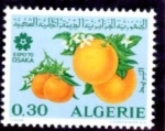 Sellos del Mundo : Africa : Argelia : Frutas