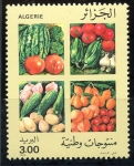 Stamps Algeria -  Frutas