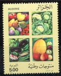 Stamps Algeria -  Frutas