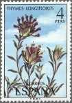 Stamps Spain -  2222 - Flora - Thymus longiflorus