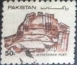 Stamps : Asia : Pakistan :  Scott#617 ntercambio 0,20 usd, 50 p. 1986