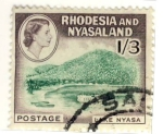 Stamps : Africa : Zambia :  Lake Nyasa