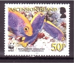 Stamps United Kingdom -  W.W.F.