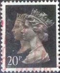 Stamps United Kingdom -  Scott#MH193 ntercambio 0,90 usd, 20 p. 1999
