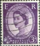 Sellos de Europa - Reino Unido -  Scott#322 intercambio 0,25 usd, 3 p. 1956