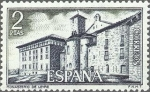 Stamps Spain -  2229 - Monasterio de Leyre - Vista exterior
