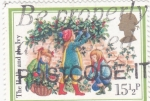 Stamps United Kingdom -  Los niños y la navidad