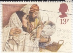 Stamps United Kingdom -  San José. la Virgen y el Niño