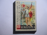 Stamps Venezuela -  Cuatricentenario de la Ciudad de Caracas (1567-1967) - Diego de Losada, su fundador.