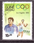 Stamps : Africa : Guinea_Bissau :  L.A.