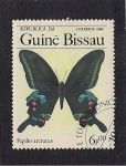 Sellos del Mundo : Africa : Guinea_Bissau : Mariposa