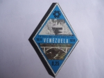 Stamps Venezuela -  centenario de Obras Públicas-Carretera Caracas la Guaira (1912)-Autopista Caracas la Guaira (1953)