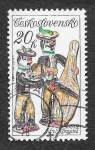 Stamps Czechoslovakia -  2212 - Cerámica Eslovaca