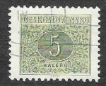 Sellos de Europa - Checoslovaquia -  J82 - Números