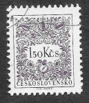 Stamps Czechoslovakia -  J90 - Números