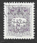 Stamps Czechoslovakia -  J93 - Números