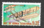 Stamps Equatorial Guinea -  Mi1600 - Biplano