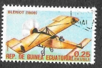 Sellos de Africa - Guinea Ecuatorial -  MiB1600 - Avión
