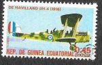 Stamps : Africa : Equatorial_Guinea :  MiF1600 - Avión