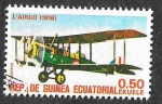 Sellos de Africa - Guinea Ecuatorial -  MiG1600 - Avión