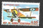 Sellos de Africa - Guinea Ecuatorial -  MiH1600 - Avión