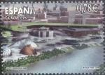 Stamps Spain -  Scott#3588b j3i intercambio 1,25 usd, 78 cents. 2008