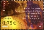 Stamps Spain -  Scott#3183f j3i intercambio 0,75 usd, 0,75 €. 2002