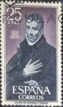 Stamps Spain -  Scott#1596 intercambio 0,20 usd , 25 pts. 1970