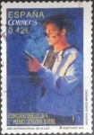 Stamps Spain -  Scott#xxxx intercambio 0,60 usd , 42 cents. 2015