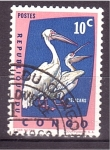 Stamps Republic of the Congo -  serie- Aves