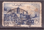 Stamps : Africa : Morocco :  Vistas de la ciudad