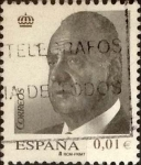 Stamps Spain -  Scott#3532 intercambio 0,25 usd , 1 cents. 2008
