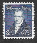 Stamps United States -  1292 - Thomas Paine