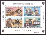 Stamps Isle of Man -  Centenario