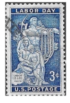 Stamps United States -  1082 - Federación Estadounidense del Trabajo y Congreso de Organizaciones Industriales (AFL-CIO)