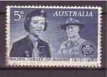 Sellos de Oceania - Australia -  50 aniversario de las Guias scout