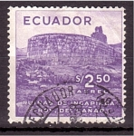 Stamps Ecuador -  Ruinas de Incapirca