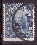 Stamps : America : Ecuador :  serie- Presidentes