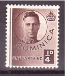 Stamps Dominica -  George VI
