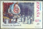 Stamps Spain -  Scott#3121l intercambio 0,20 usd , 25 pts./0,15€ 2001