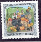 Stamps Austria -  Frutas