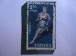 Stamps Spain -  Ed:1311 - Atletismo - Serie:Deporte.