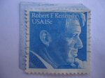 Stamps United States -  Robert Francis Kennedy (1925-1968) - Abogado-Político-Conocido como Bobby F. Kennedy