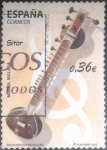 Stamps Spain -  Scott#3841d intercambio 0,36 usd , 0,45 €. 2012