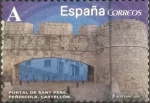 Stamps Spain -  Scott#xxxx intercambio 0,45 usd , A, 2015