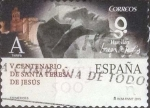 Stamps Spain -  Scott#xxxx intercambio 0,45 usd , A, 2015